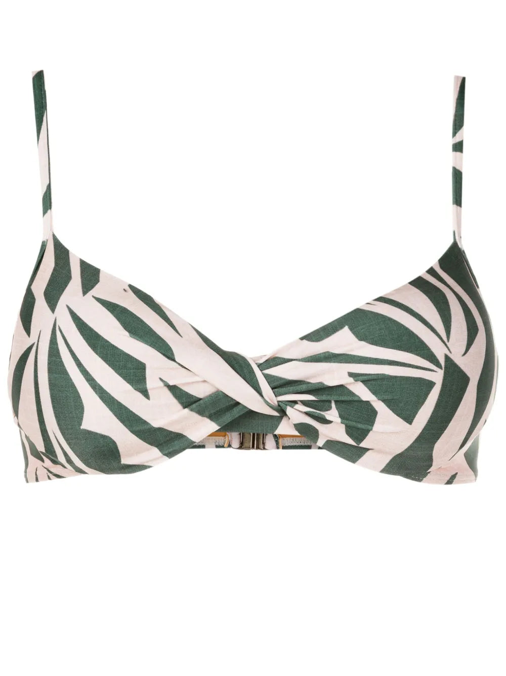 Cassis Graphic-Print Bikini Top
