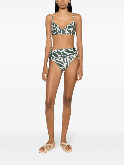 Liliane Abstract-Print Bikini