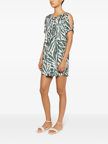 Allat Graphic-Print Tunic Dress