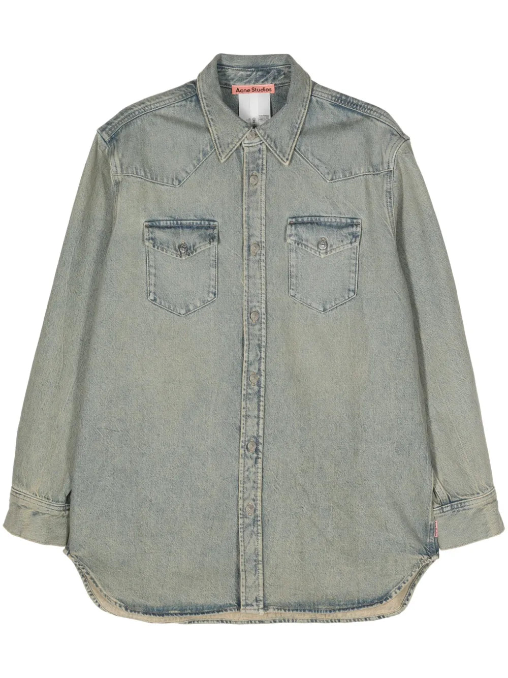 Washed-Denim Shirt