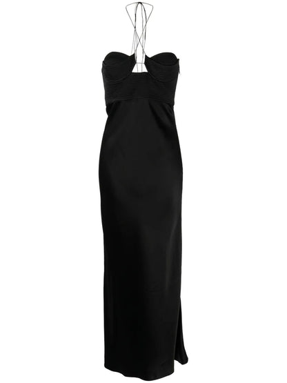 Sarah Halterneck Midi Dress