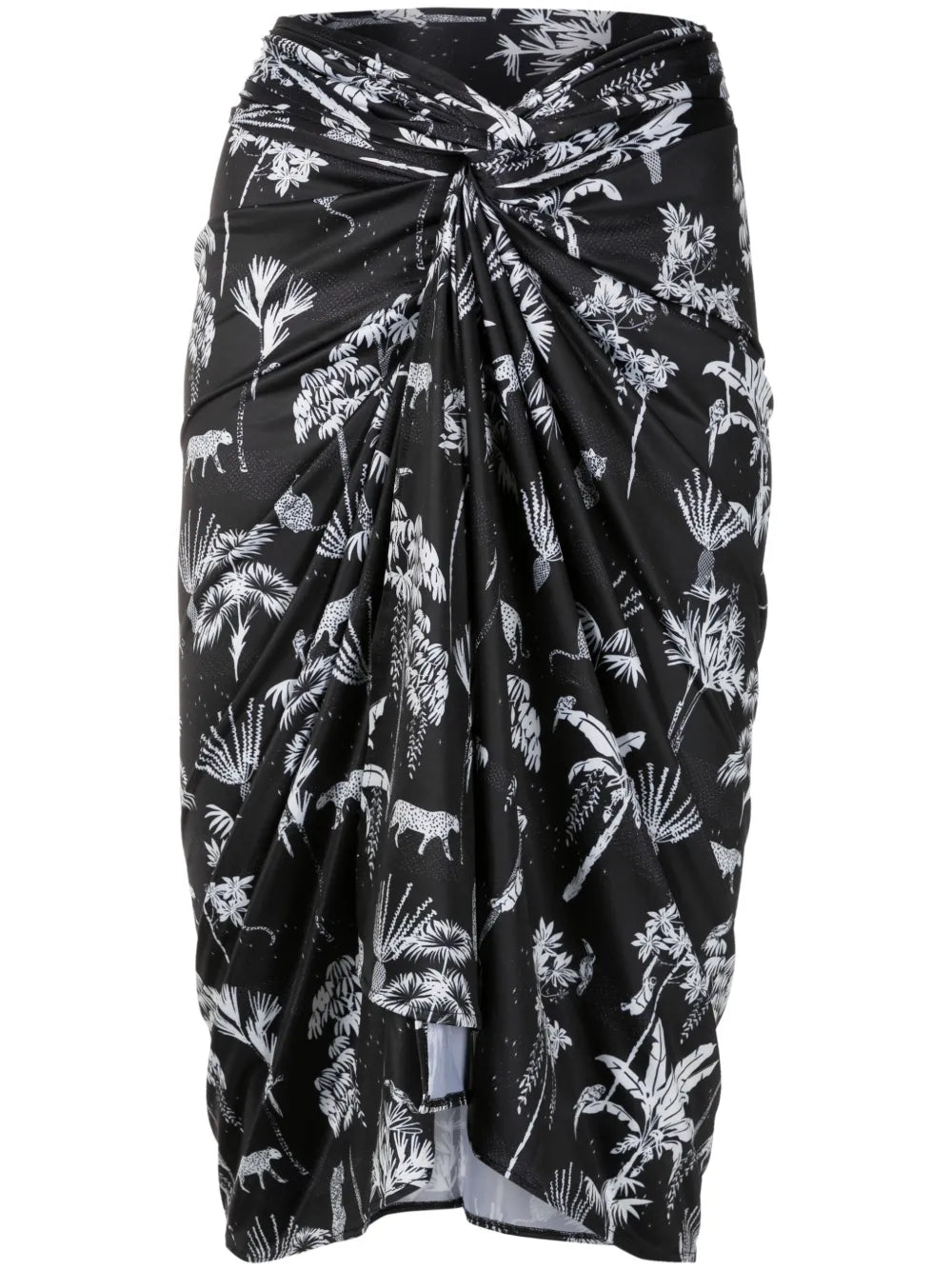 Orixá Pareo Midi Skirt