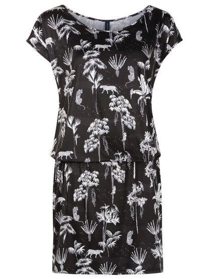 Shiva Botanical-Print Minidress