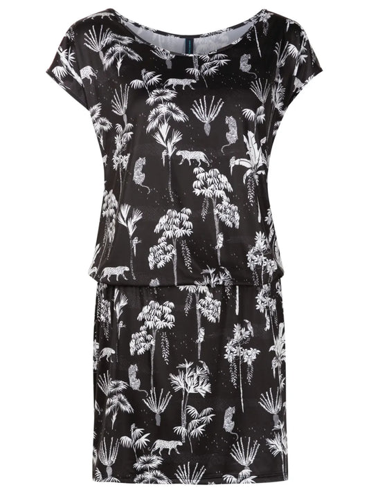 Shiva Botanical-Print Minidress