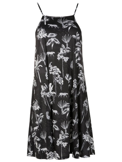 Isis Botanical-Print Minidress