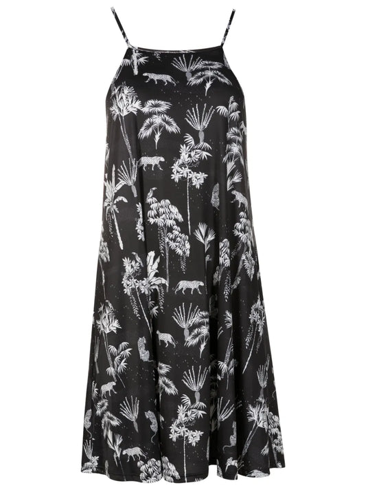 Isis Botanical-Print Minidress