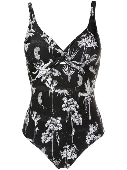 Adriana Graphic-Print One-Piece