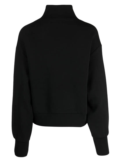 Davidson Zipped Jersey Sweatshirt