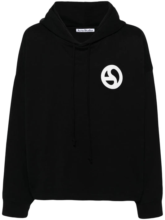 Graphic-Print Cotton Hoodie