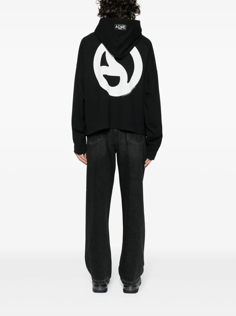 Graphic-Print Cotton Hoodie