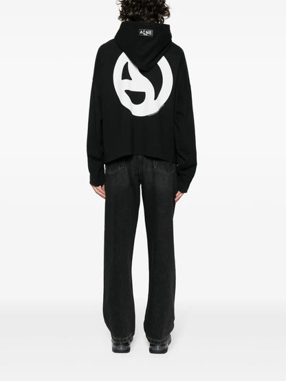 Graphic-Print Cotton Hoodie