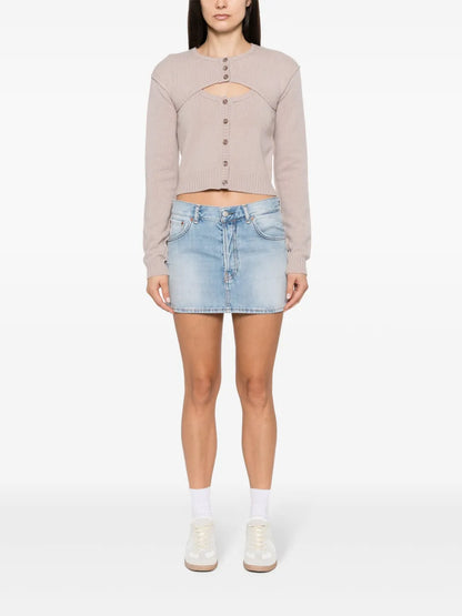 Denim Mini Skirt