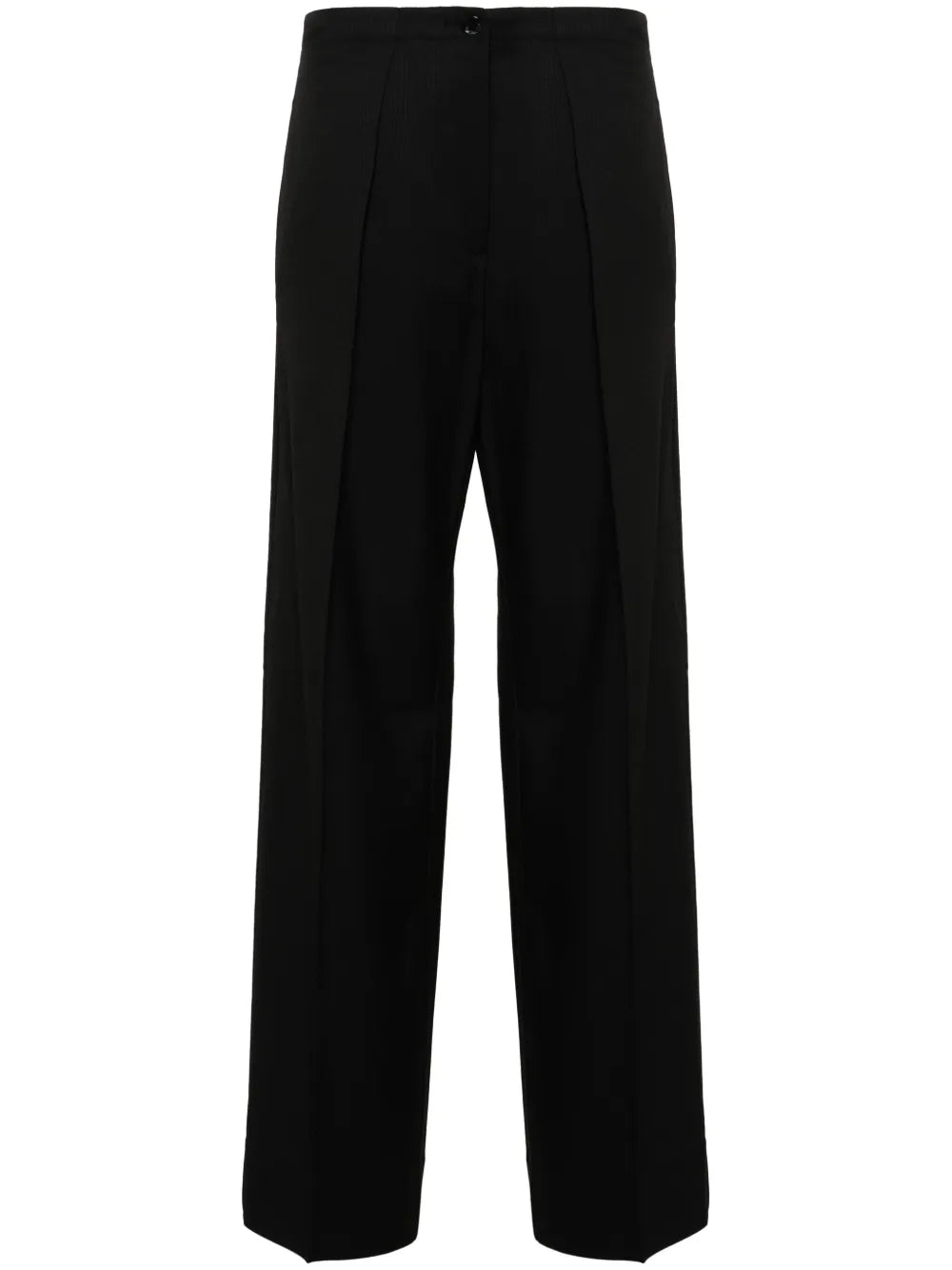 Wide-Leg Tailored Trousers