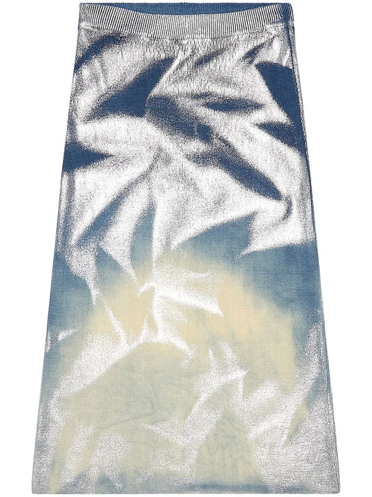 Mi-Llan Ribbed Midi Skirt