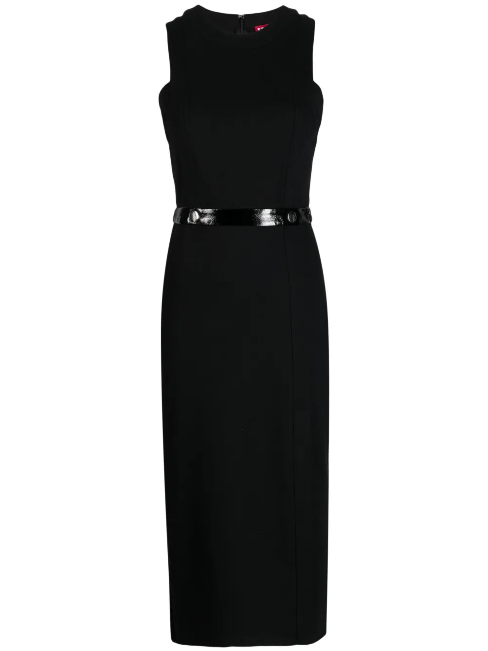 Sharmila Sleeveless Belted Midi Dress