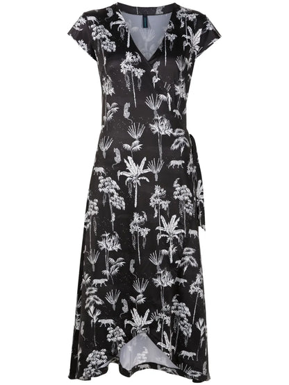 Falcao V-Neck Midi Dress