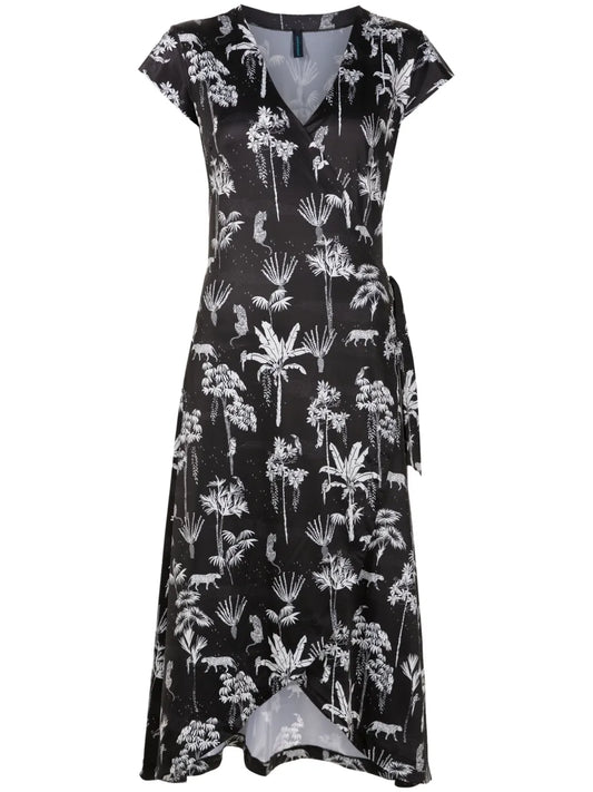 Falcao V-Neck Midi Dress