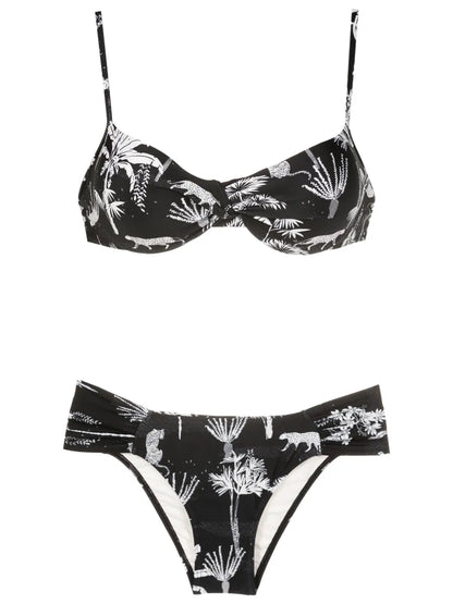 Vitoria Graphic-Print Bikini