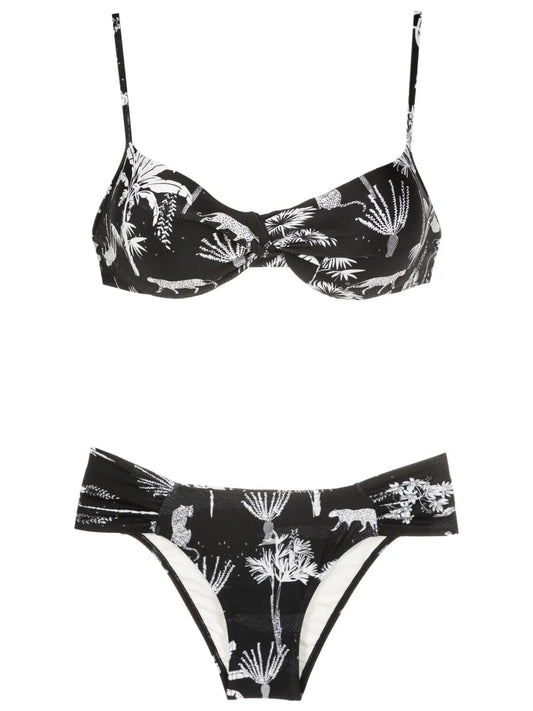 Vitoria Graphic-Print Bikini