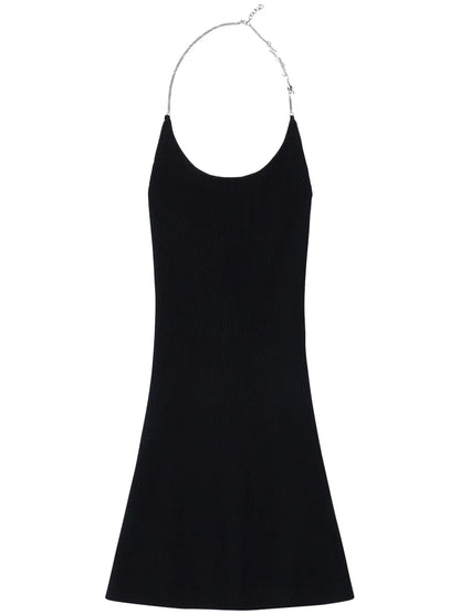 M-Arlette Chain-Embellished Dress