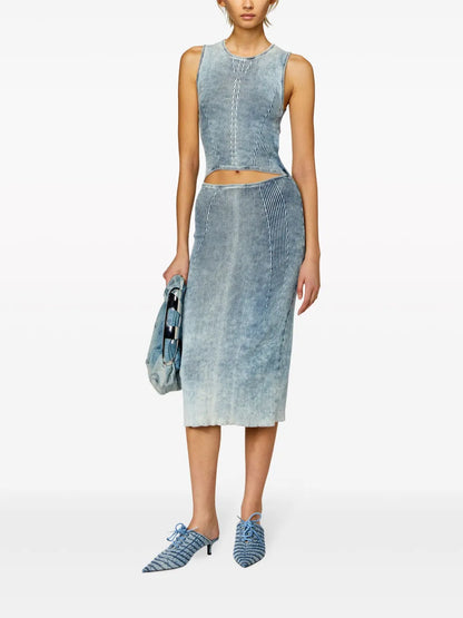 M-Taryn Ribbed Midi Dress