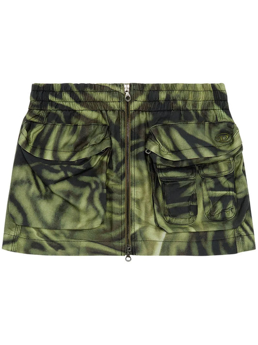 O-Mirty Cargo Mini Skirt