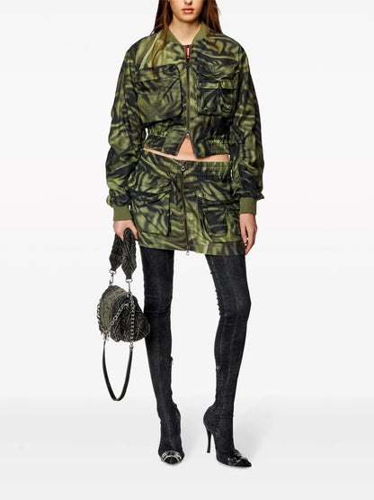 O-Mirty Cargo Mini Skirt