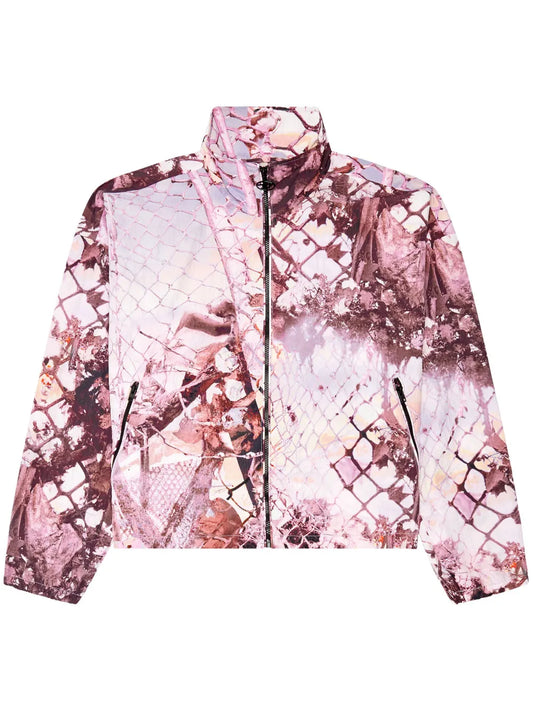 G-Windor-N1 Snakeskin-Print Jacket