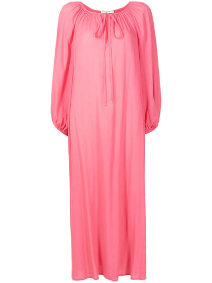 Long-Sleeve Midi Dress