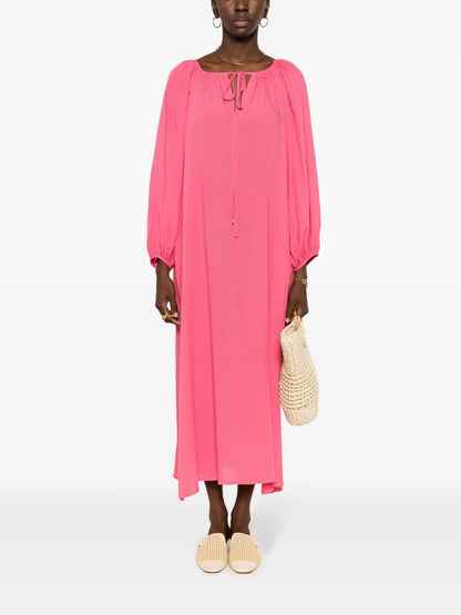Long-Sleeve Midi Dress