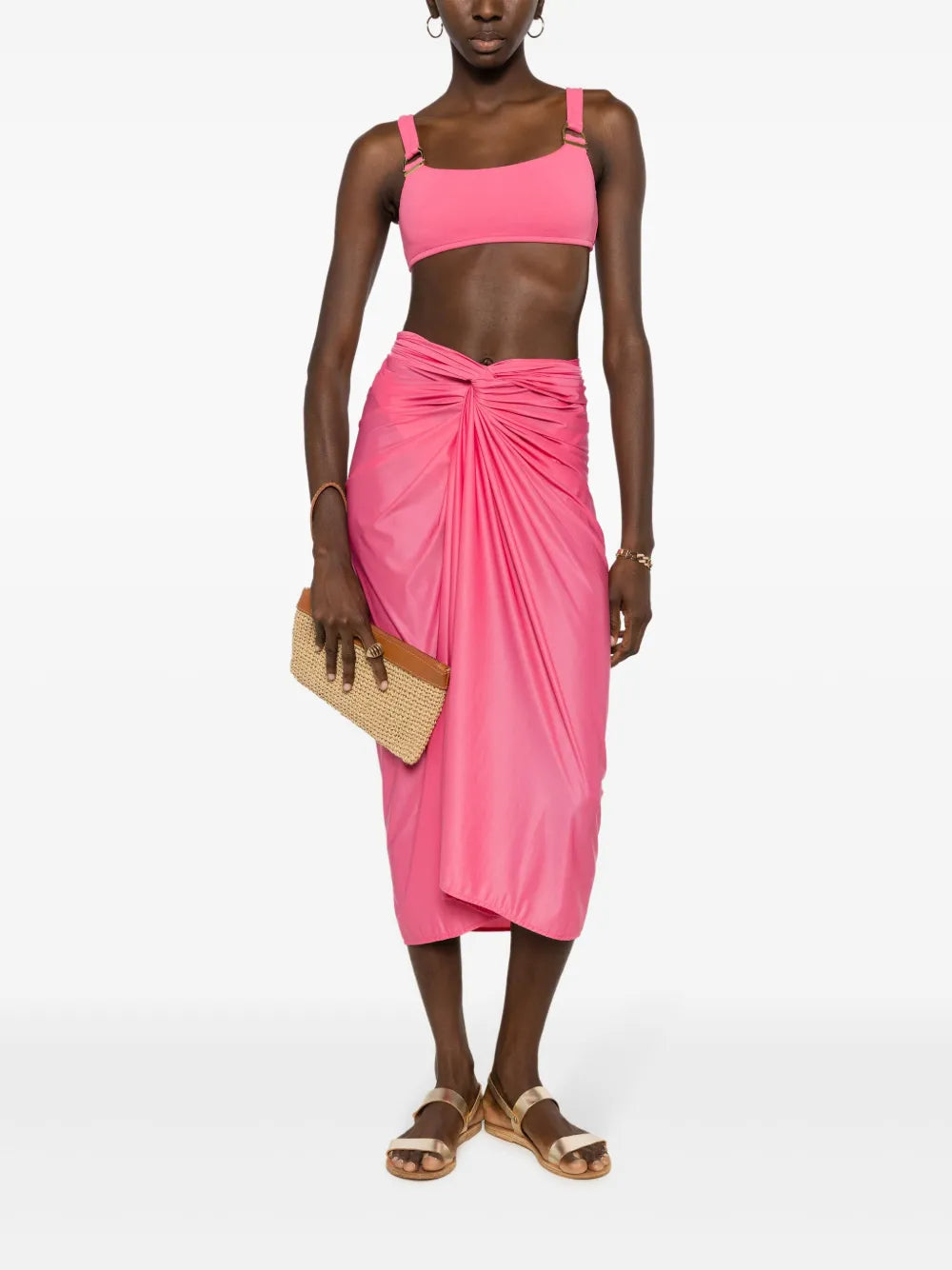Knot-Detail Midi Sarong