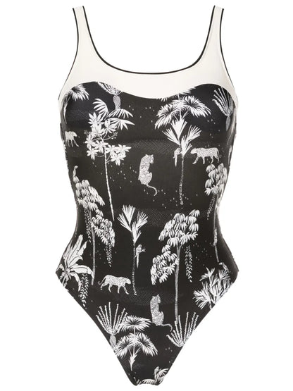 Oceanic Graphic-Print One-Piece