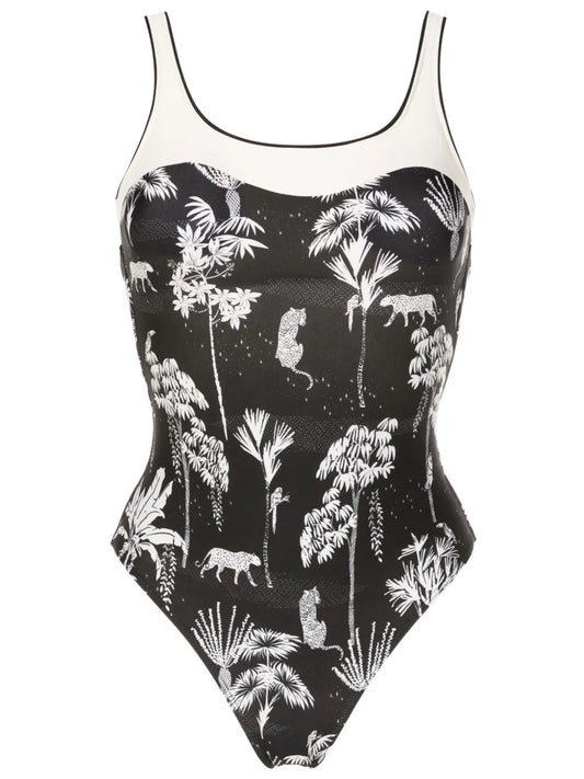 Oceanic Graphic-Print One-Piece