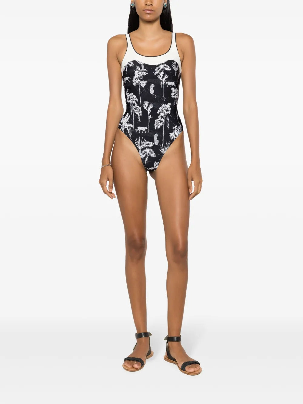 Oceanic Graphic-Print One-Piece