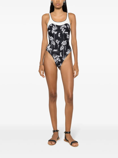 Oceanic Graphic-Print One-Piece