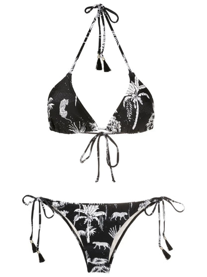 Maya Graphic-Print Bikini