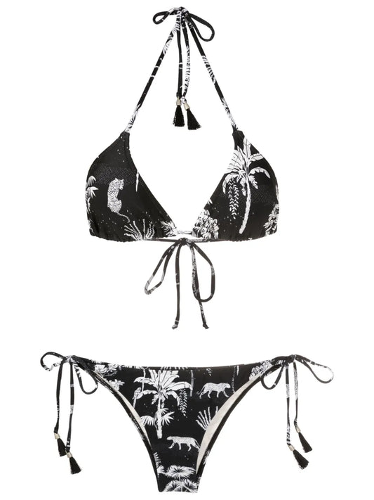 Maya Graphic-Print Bikini