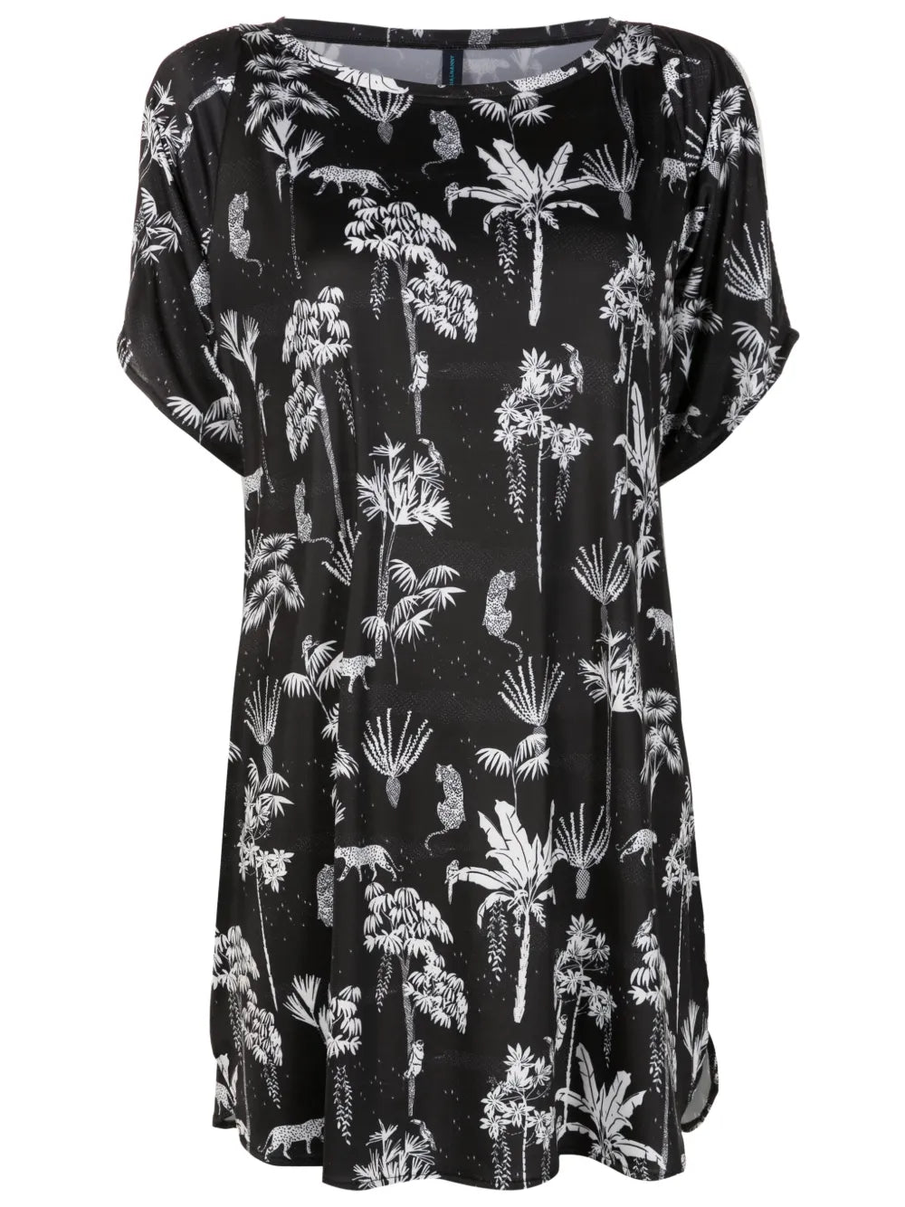 Allat Botanical-Print Tunic Dress