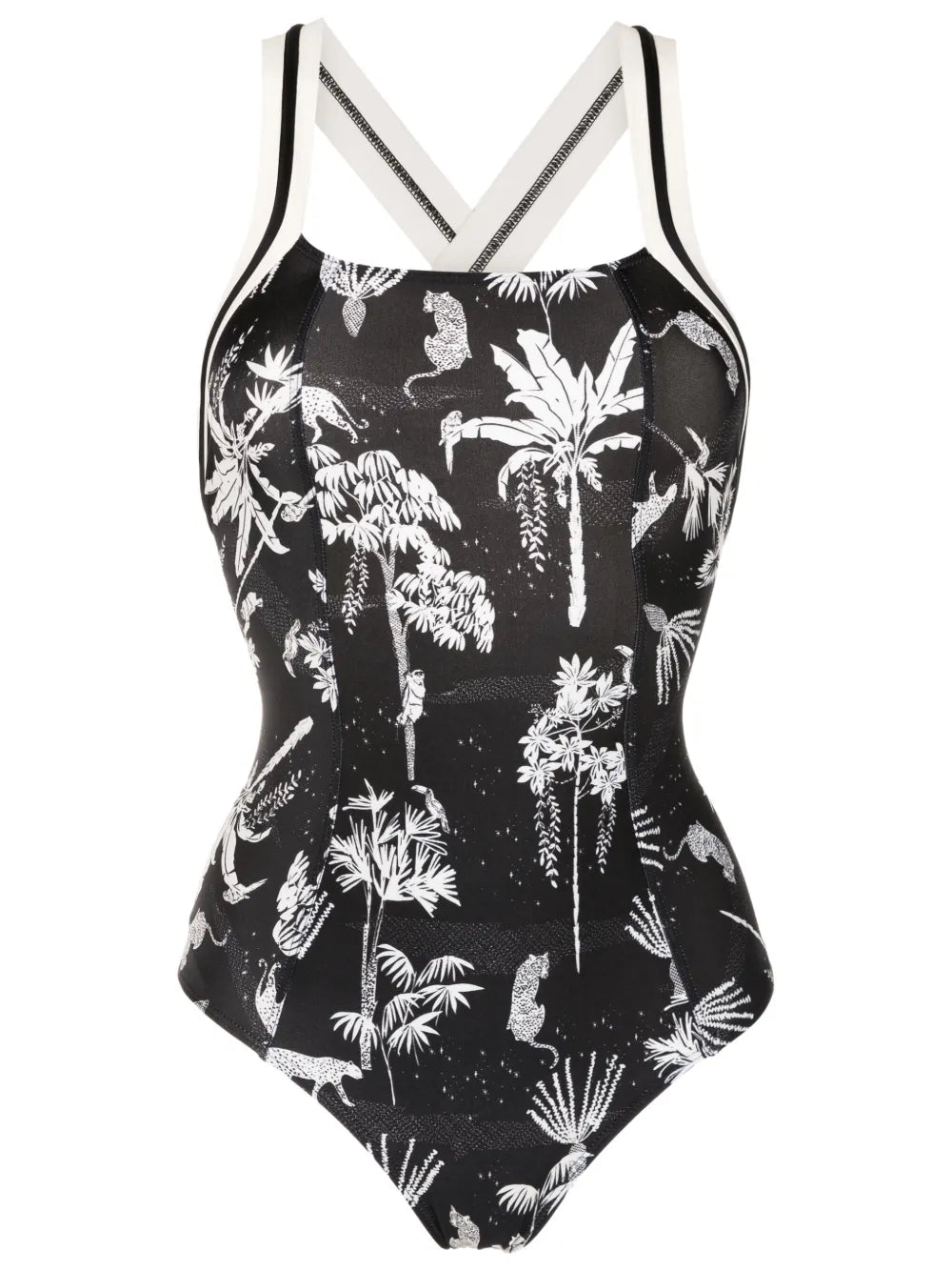 Maracatu Graphic-Print One-Piece