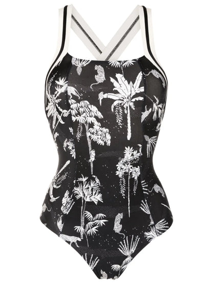 Maracatu Graphic-Print One-Piece