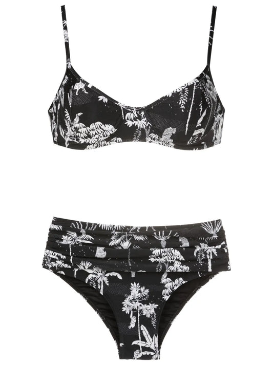 Liliane Graphic-Print Bikini