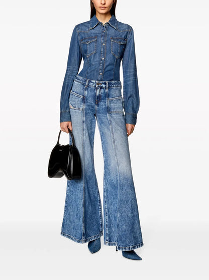 D-Akii 09H95 Bootcut Jeans