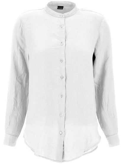 Longline Linen Shirt