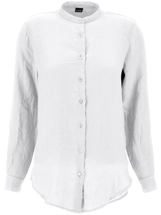 Longline Linen Shirt