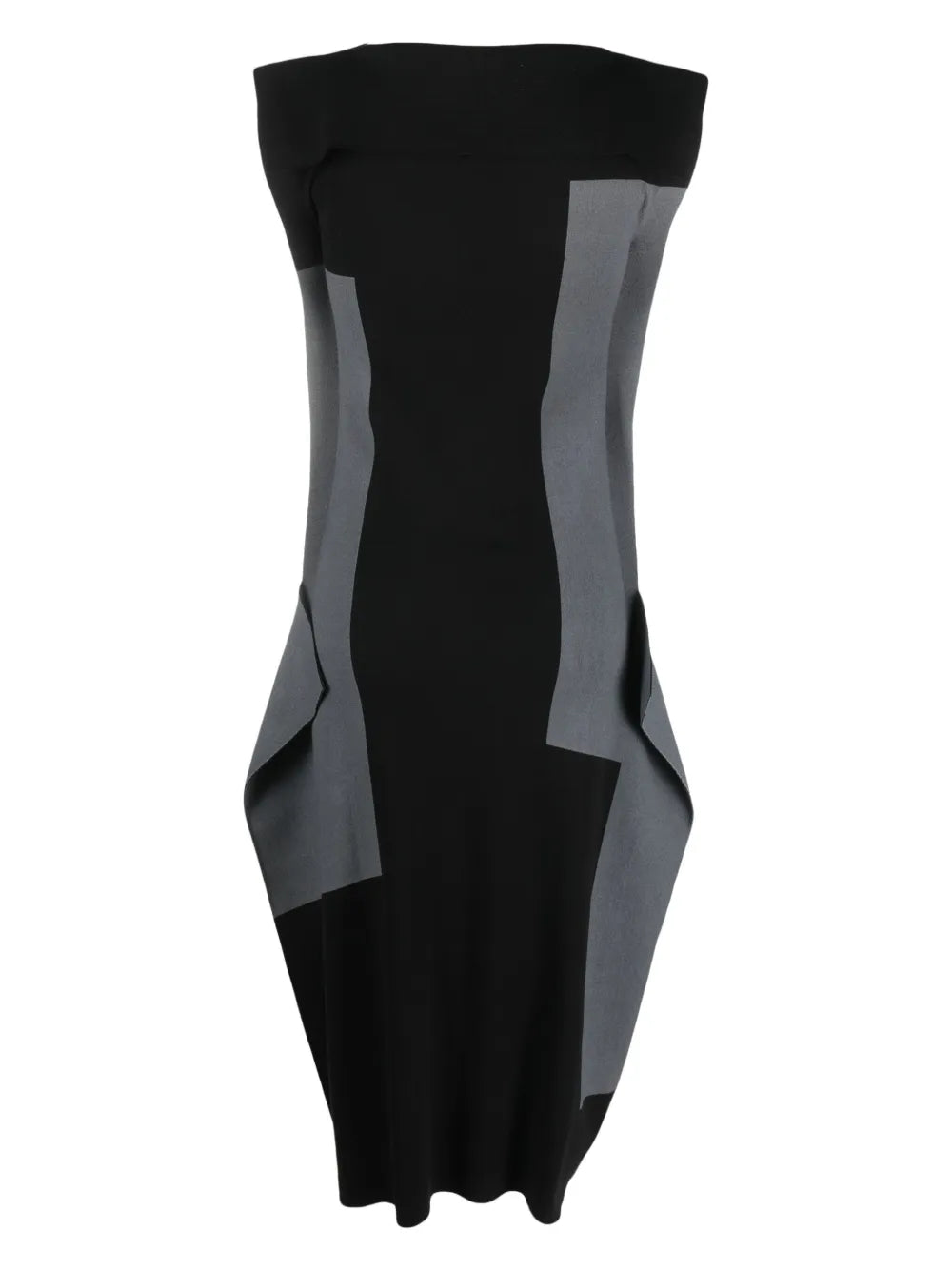Rectilinear Ap Midi Dress