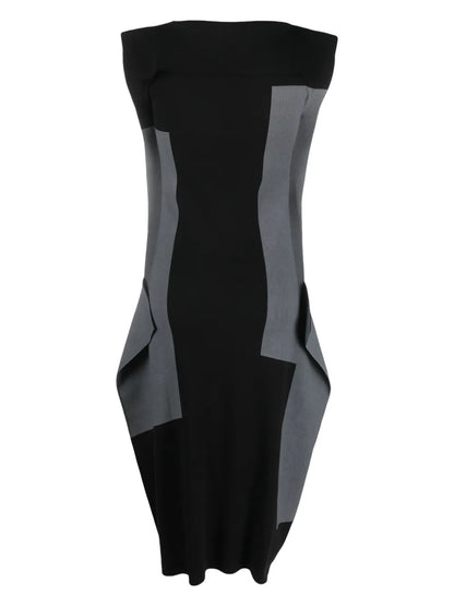 Rectilinear Ap Midi Dress