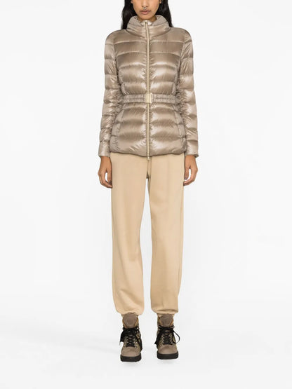 Belted Quilted Jacket