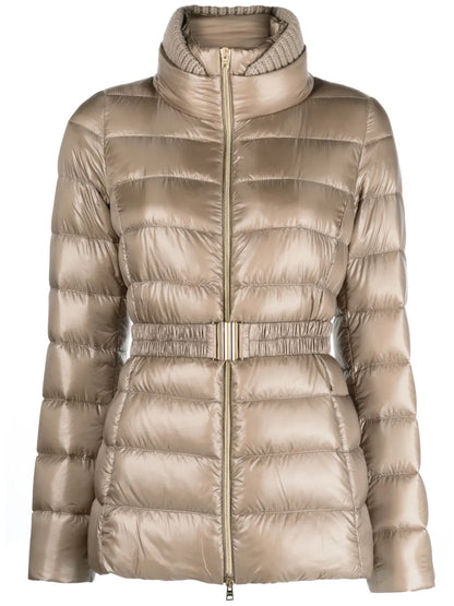 Belted Quilted Jacket