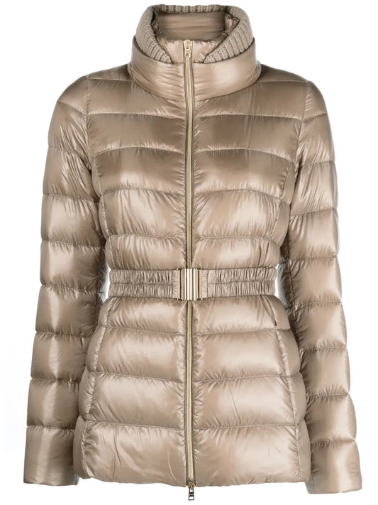 Belted Quilted Jacket