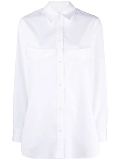 Long-Sleeve Cotton Shirt